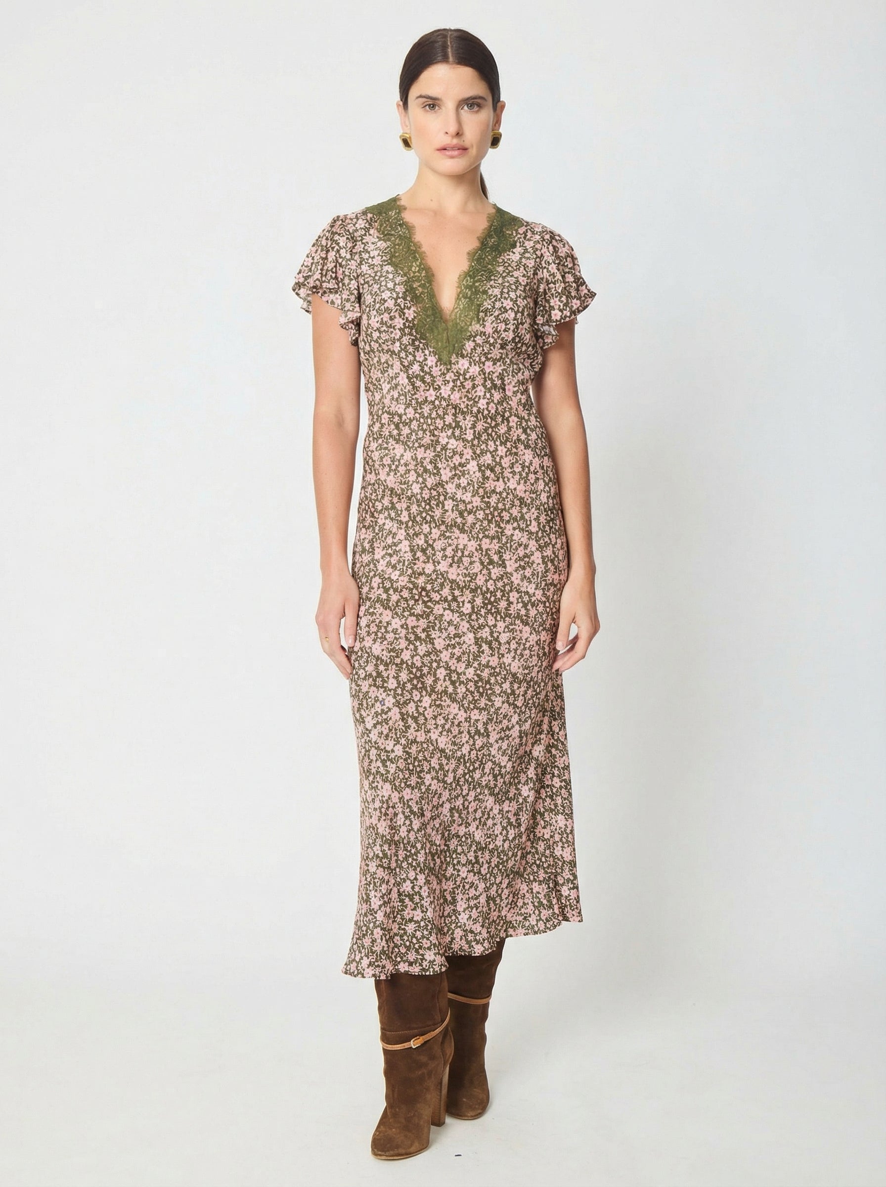 Maris dress in Sheffield Print