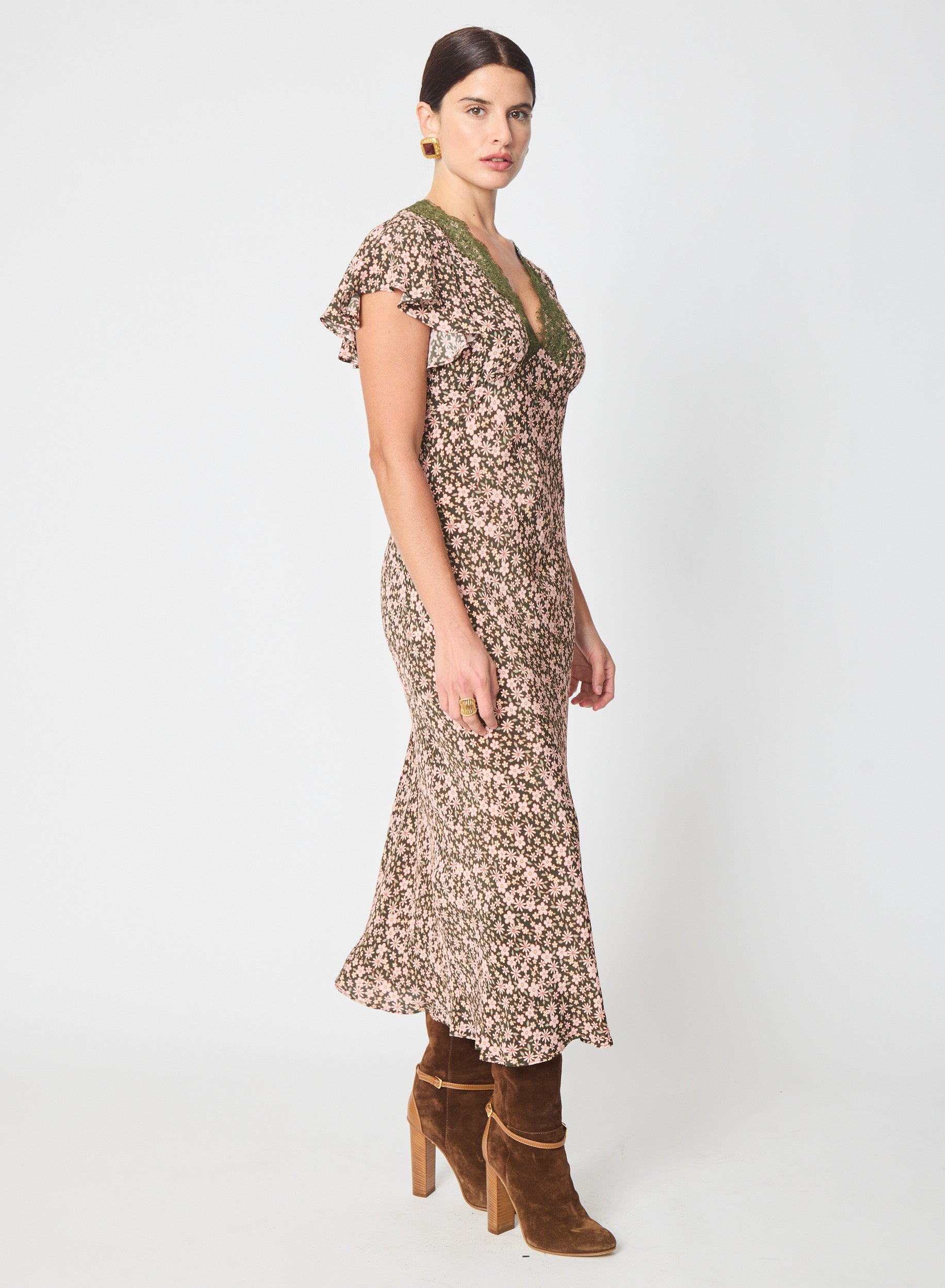 Maris dress in Sheffield Print