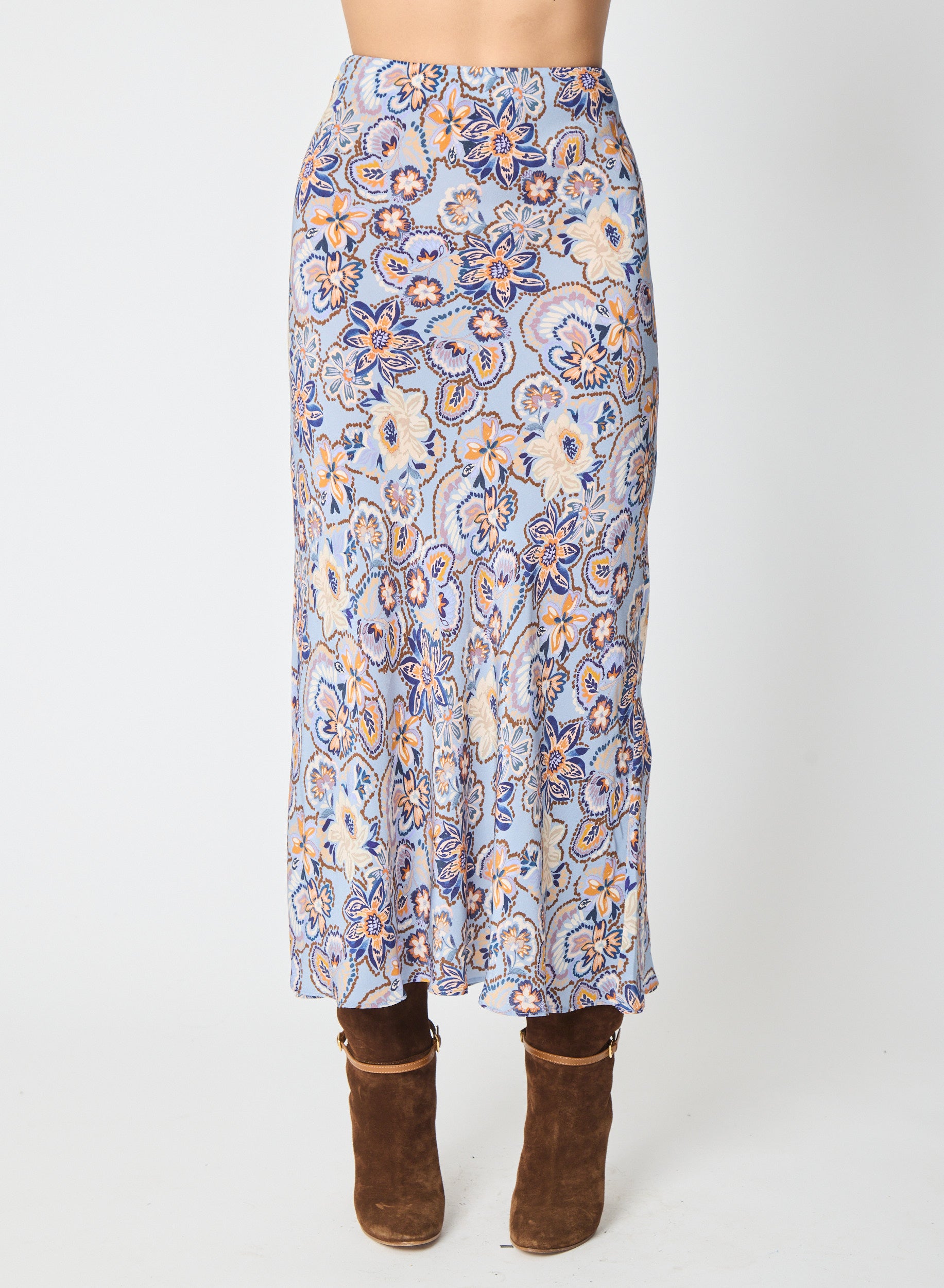 Sadie skirt in Salisbury Print