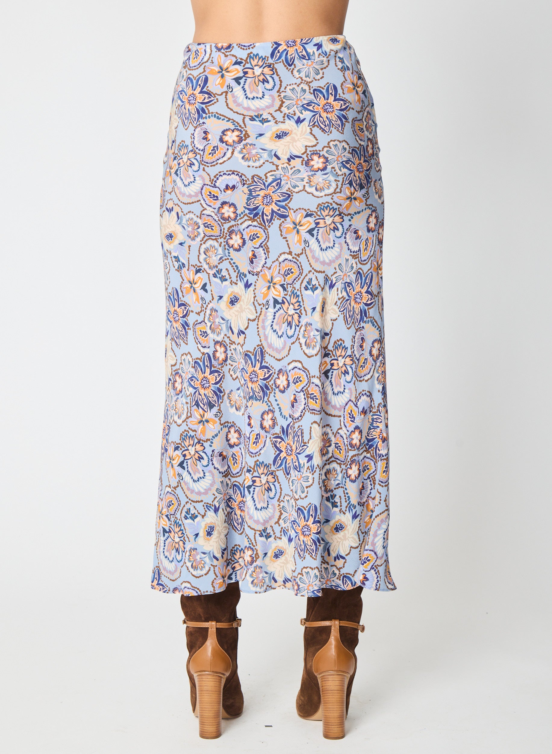 Sadie skirt in Salisbury Print