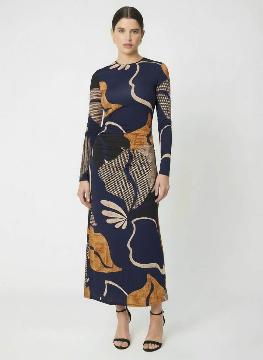 Farah dress in Canterbury Print