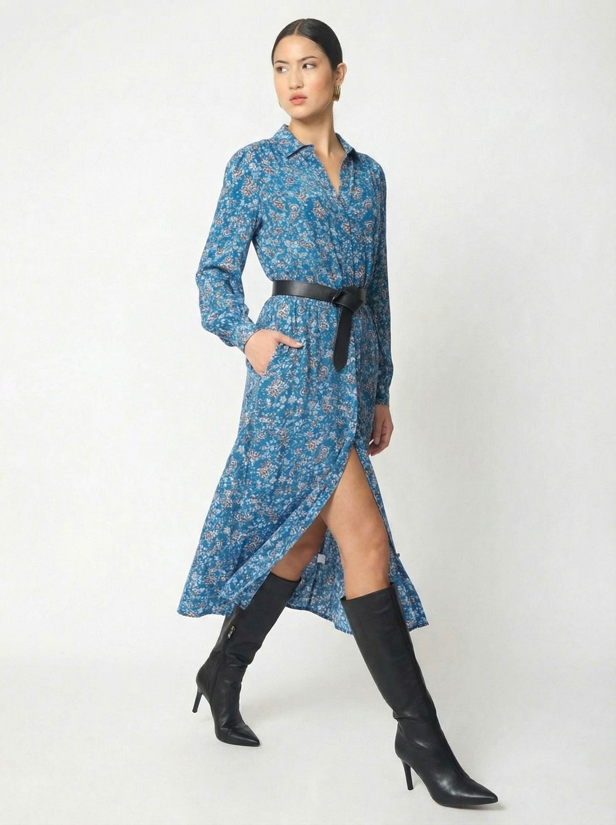 Nadia dress in York Print