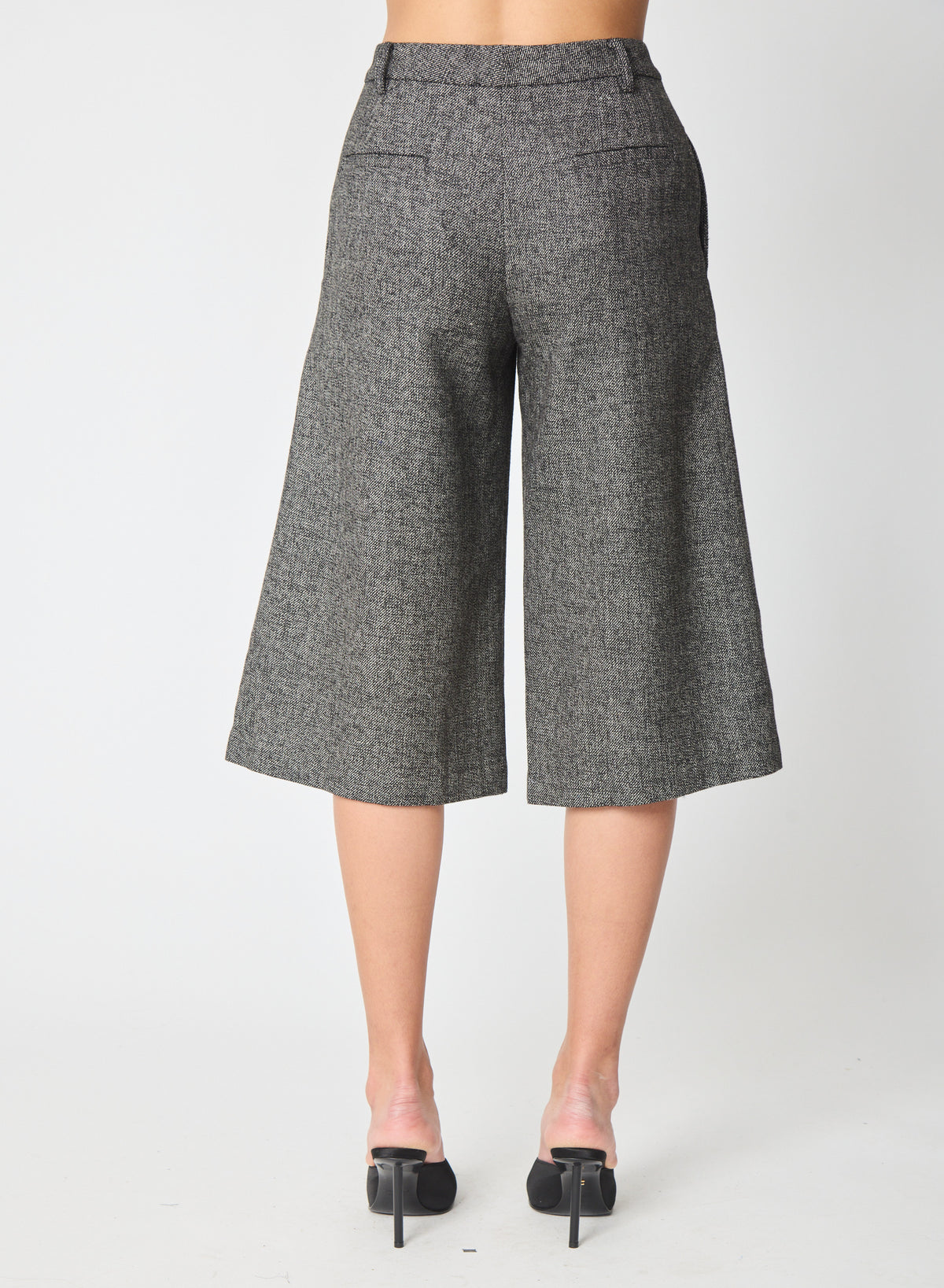 Jules pant in Black Tweed