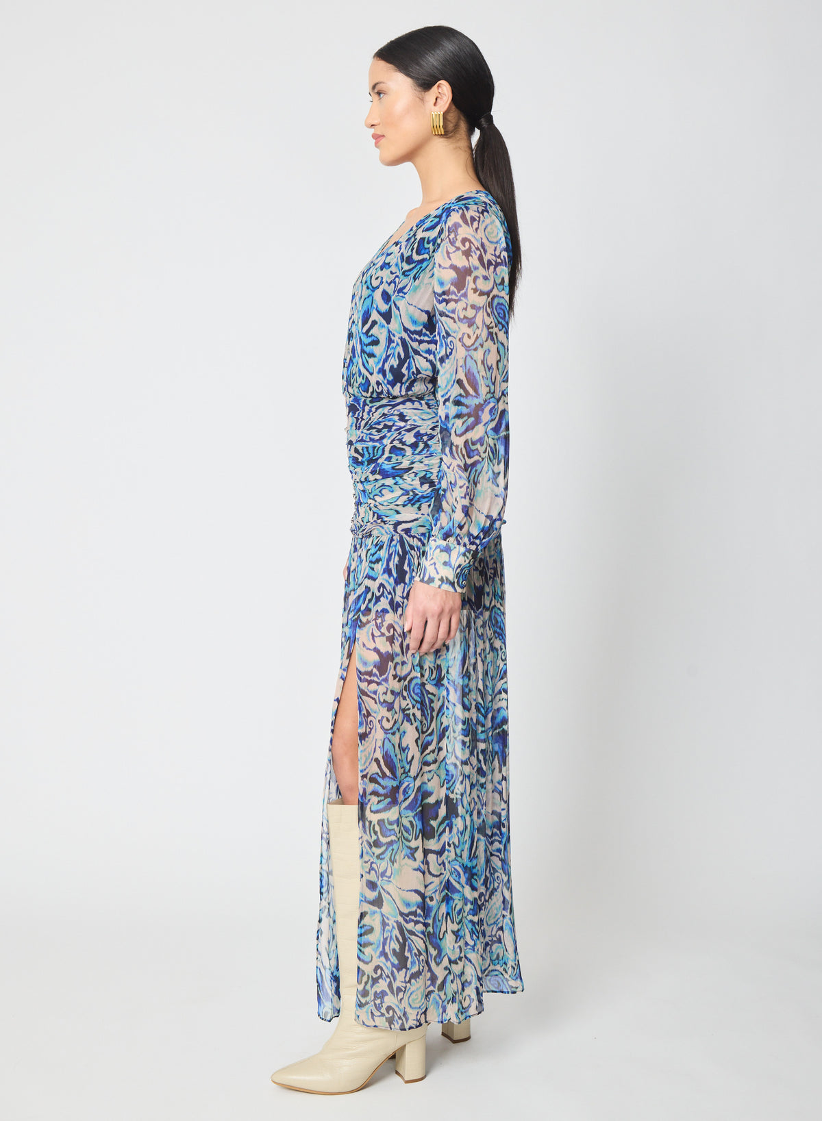 Lyra dress in Plymouth Print