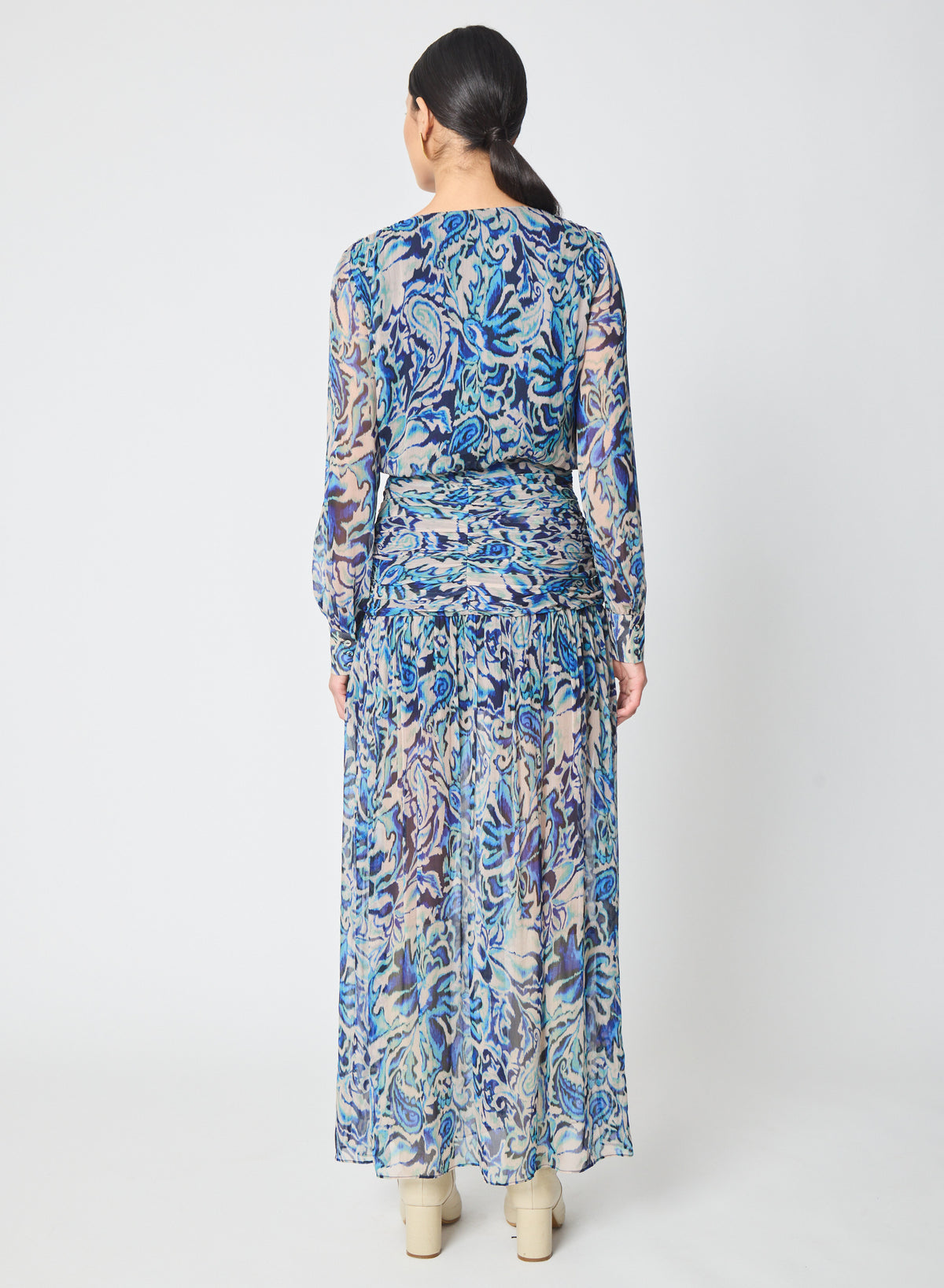 Lyra dress in Plymouth Print