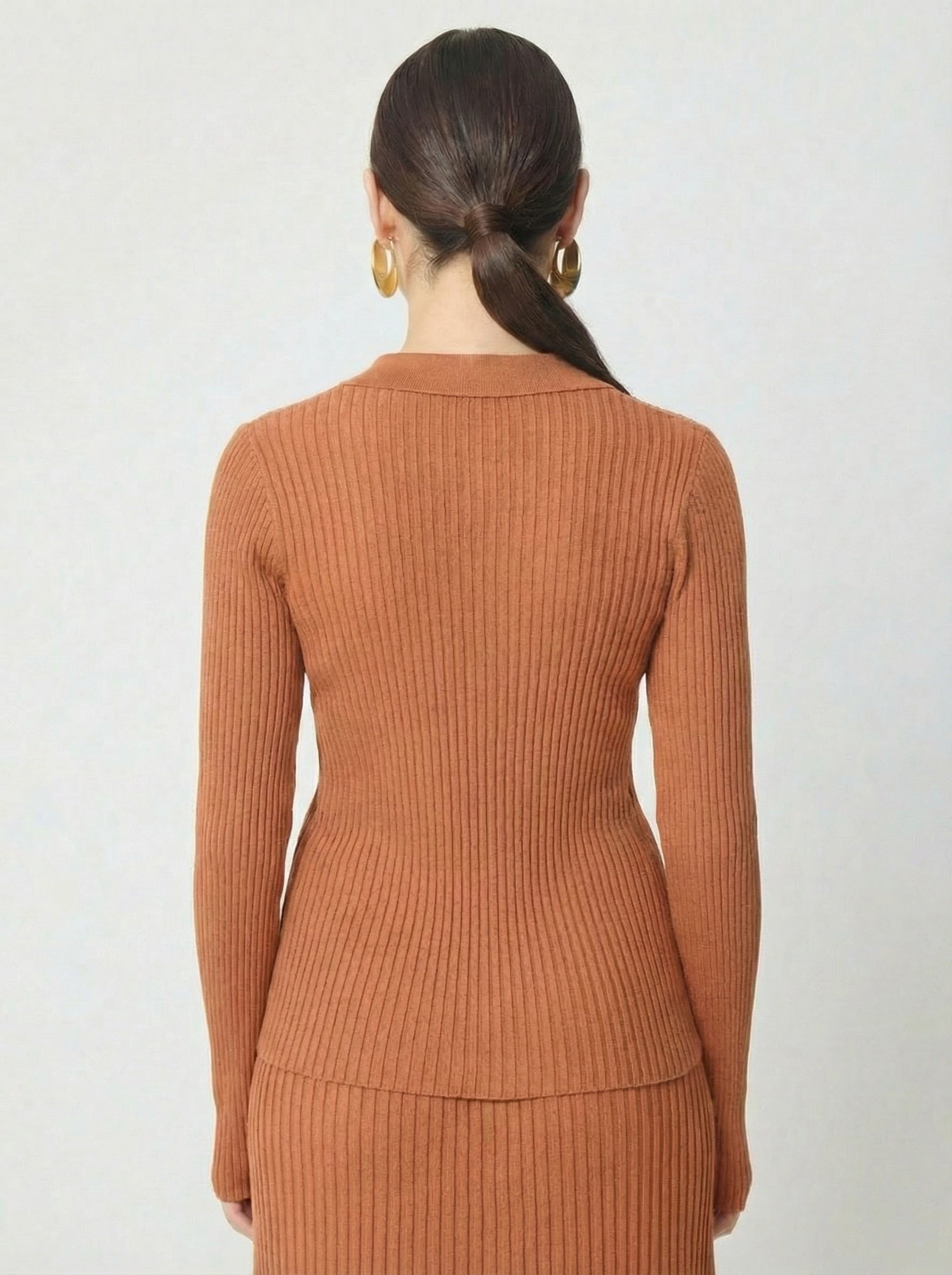 Iris top in Camel