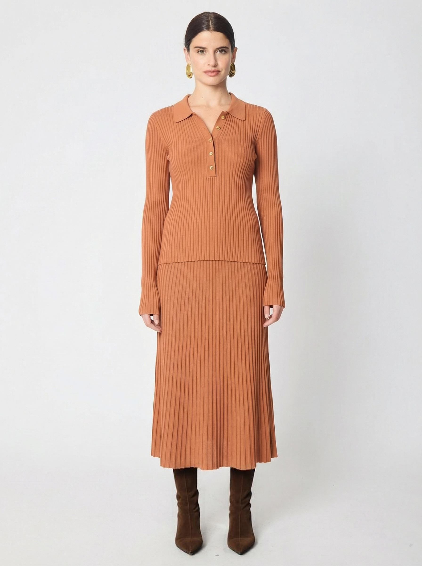 Nyra skirt in Camel