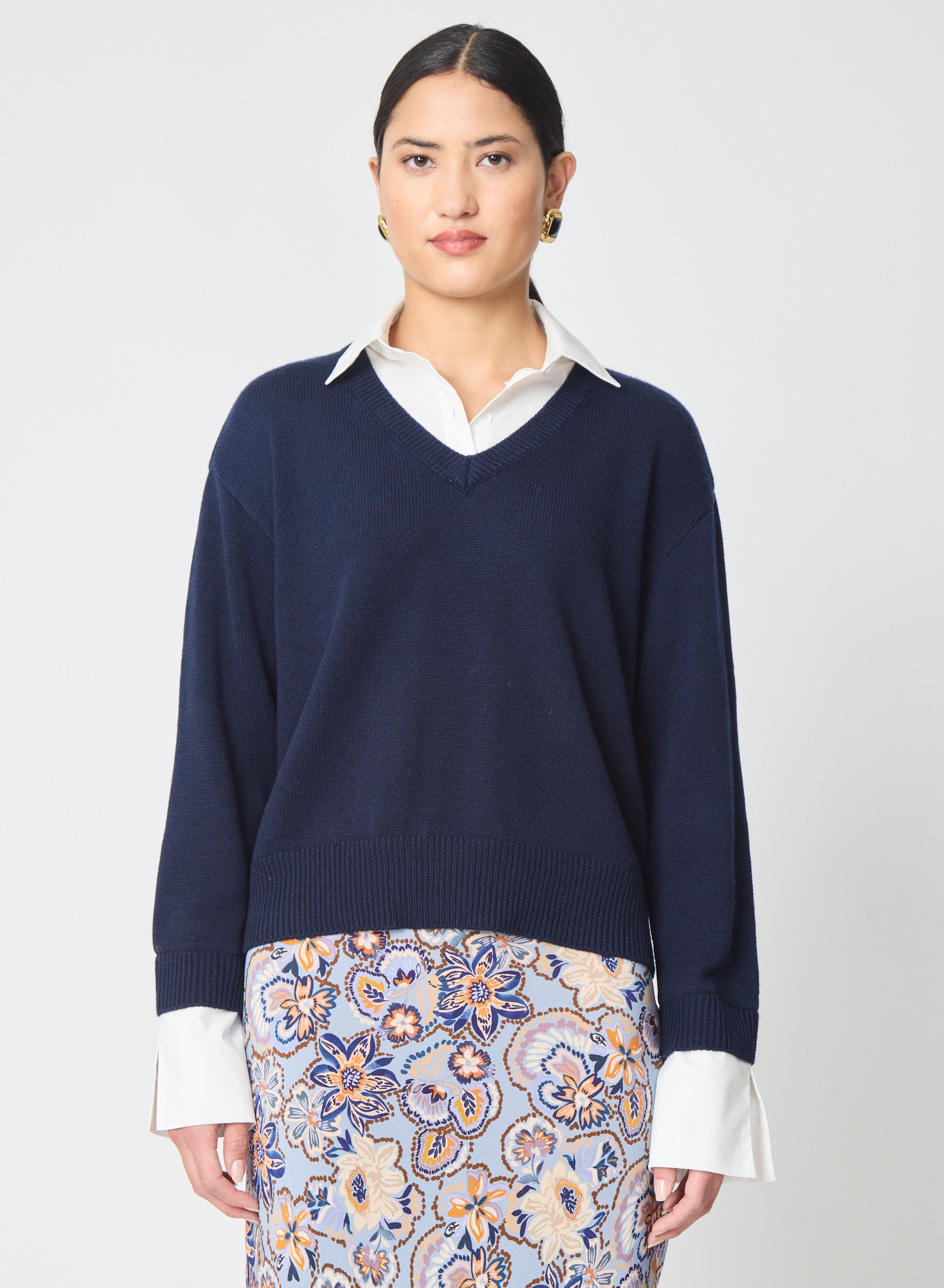 Celina top in Navy