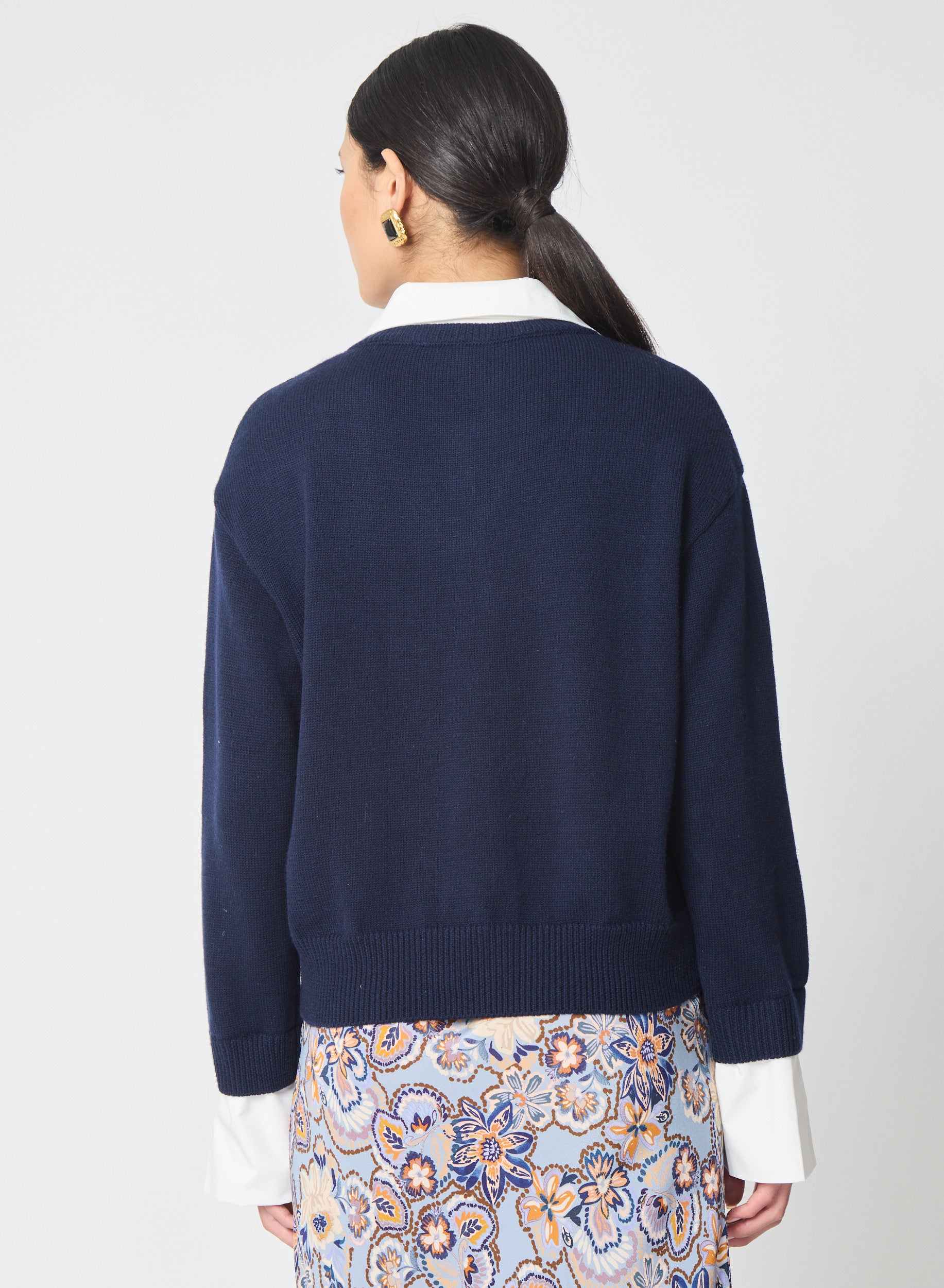 Celina top in Navy
