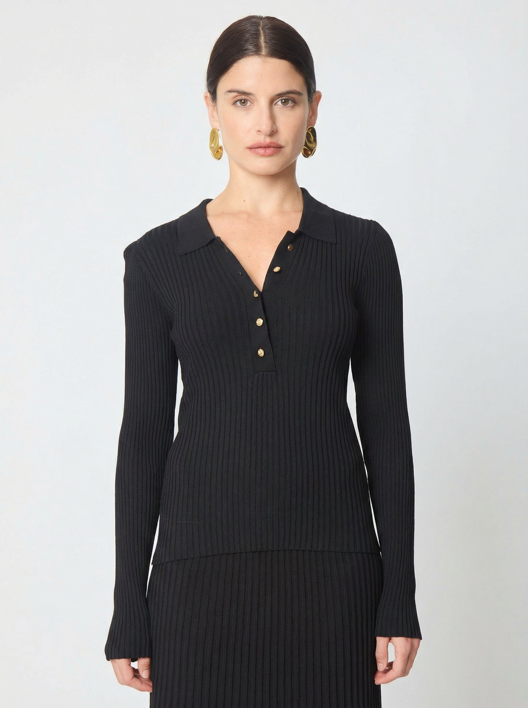 Iris top in Black