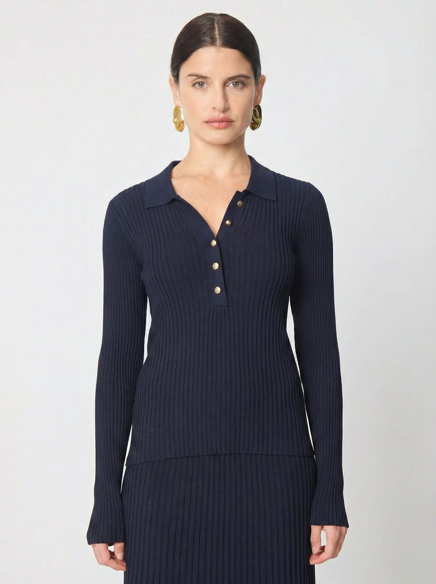 Iris top in Navy