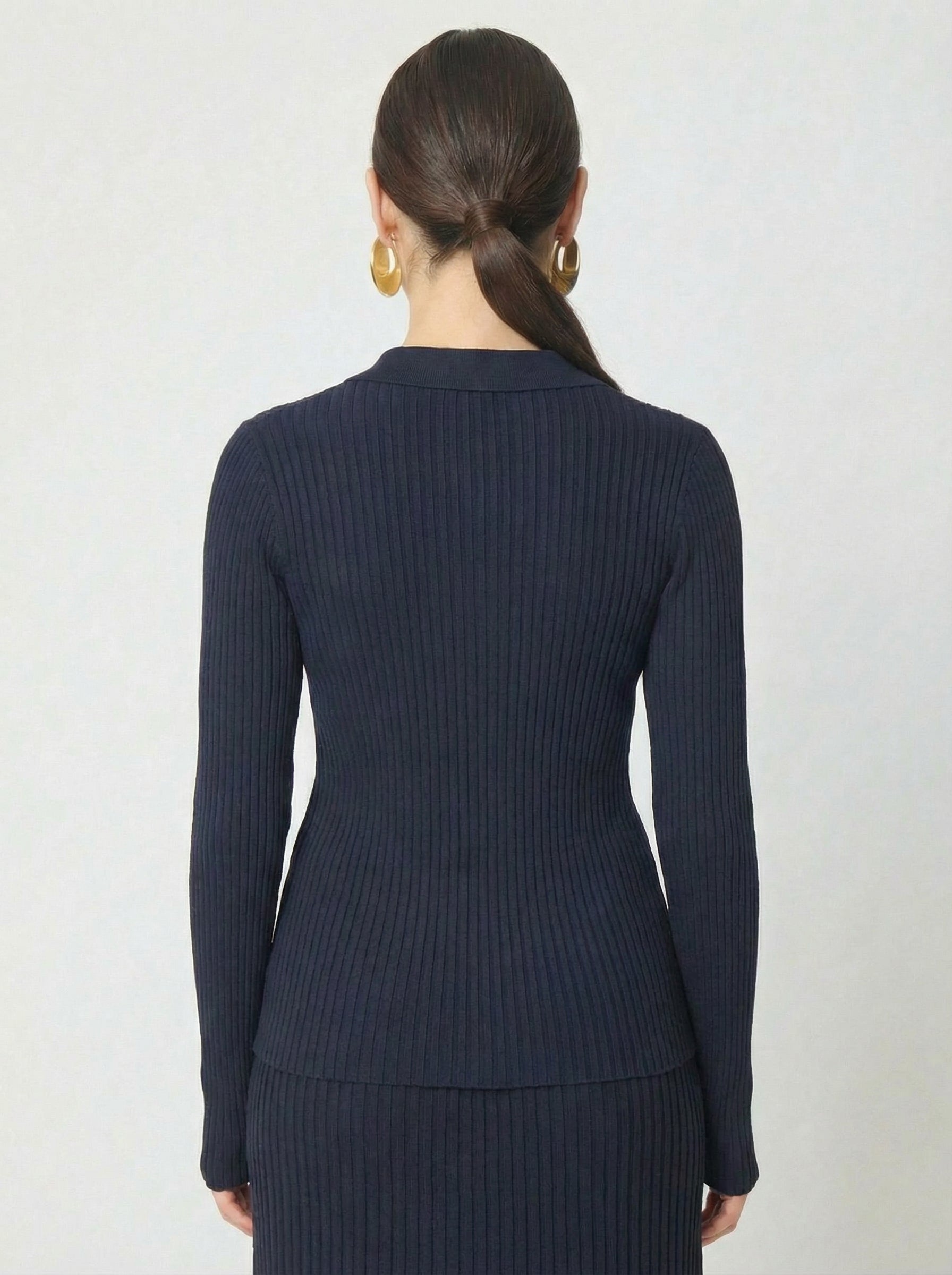 Iris top in Navy