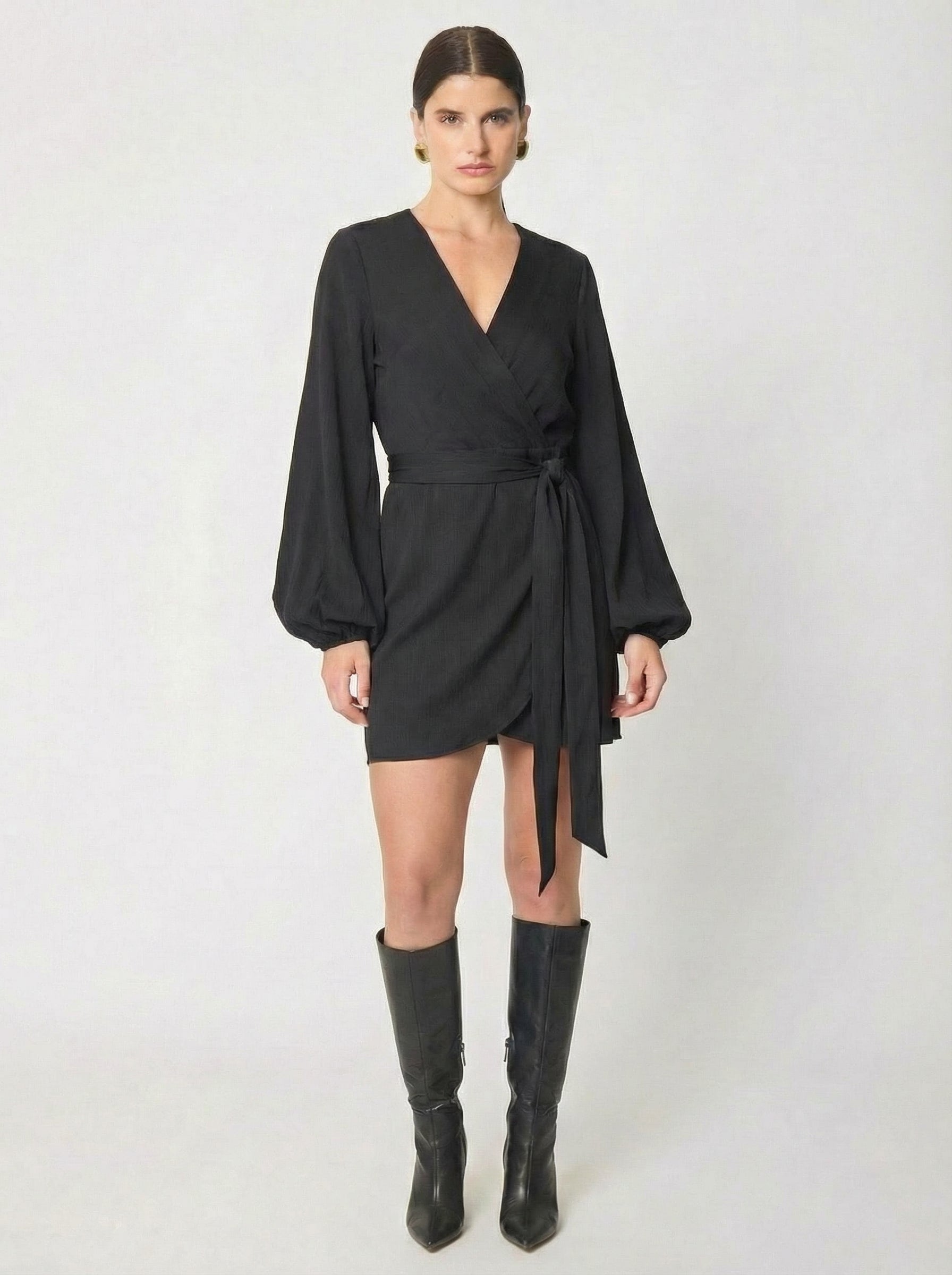 Flora dress in Black